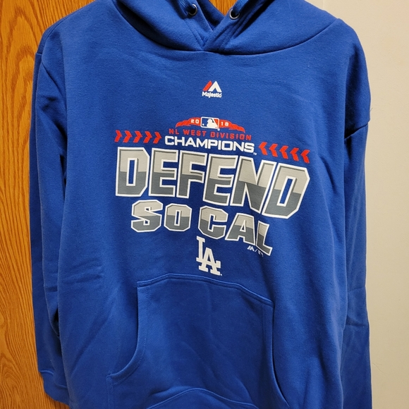 Majestic Other - Los Angeles Dodgers hooded sweatshirt L NWOT Majestic